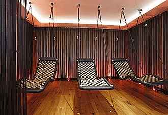 Wellness-Schaukeln im Ruhebereich