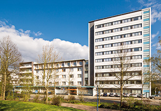 Außenansicht der Helenenquelle Bad Wildungen